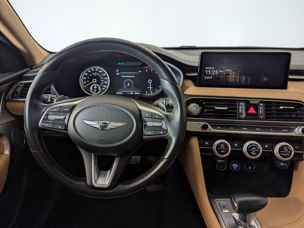 used 2022 Genesis G70 car, priced at $24,500