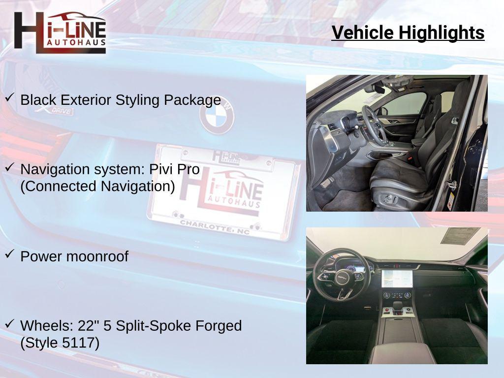 used 2022 Jaguar F-PACE car, priced at $54,000