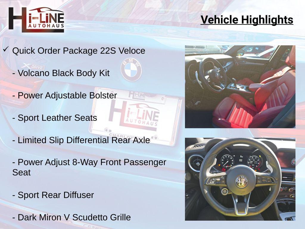 used 2024 Alfa Romeo Stelvio car, priced at $30,680