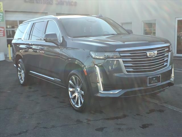 used 2021 Cadillac Escalade ESV car, priced at $63,985