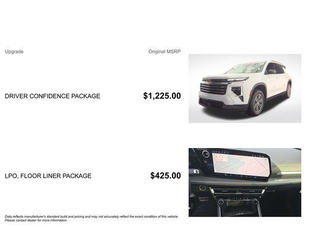 used 2026 Chevrolet Traverse car, priced at $41,726