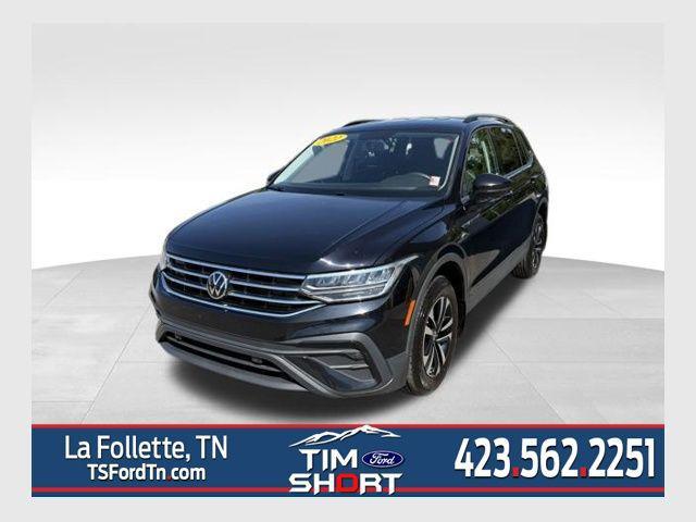 used 2022 Volkswagen Tiguan car, priced at $18,894