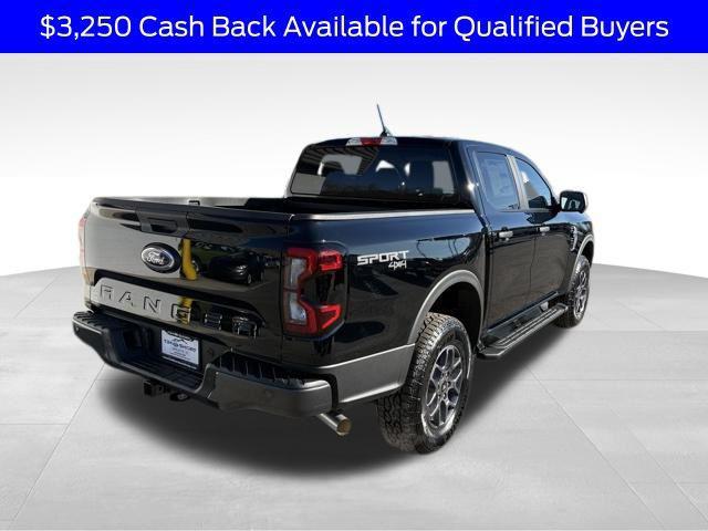 new 2025 Ford Ranger car, priced at $38,338