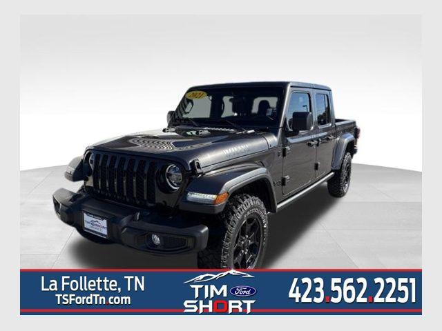 used 2021 Jeep Gladiator car, priced at $26,900