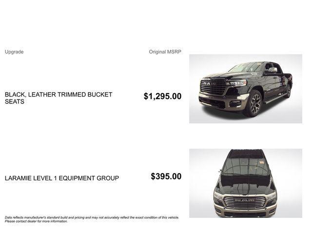 used 2025 Ram 1500 car, priced at $43,275