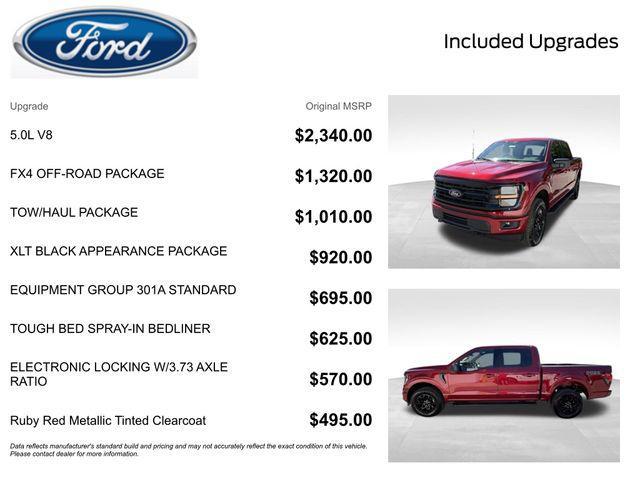 new 2026 Ford F-150 car, priced at $55,960
