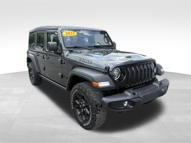 used 2023 Jeep Wrangler car, priced at $30,689