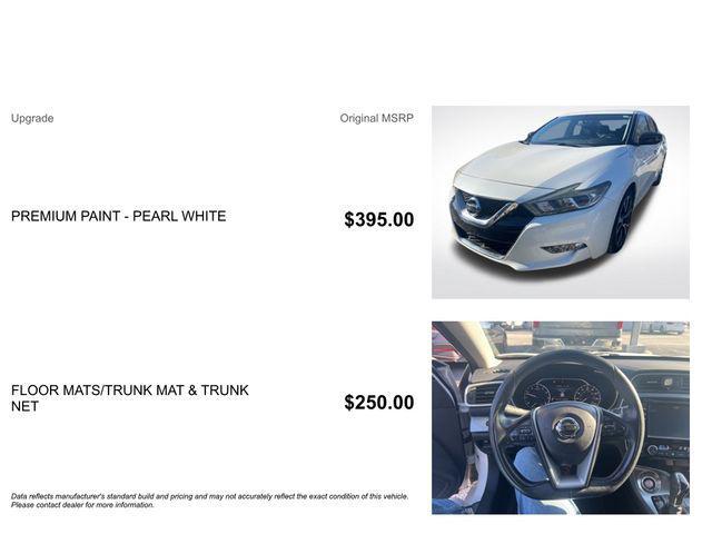 used 2017 Nissan Maxima car, priced at $13,500