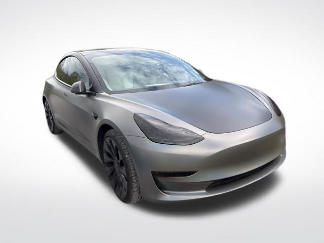 used 2023 Tesla Model 3 car, priced at $35,995