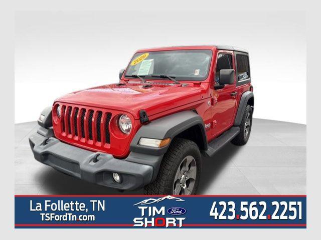 used 2020 Jeep Wrangler car, priced at $21,900