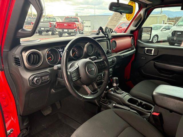 used 2020 Jeep Wrangler car, priced at $21,900