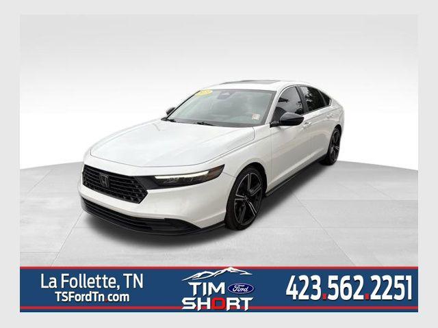 used 2023 Honda Accord Hybrid car, priced at $23,900