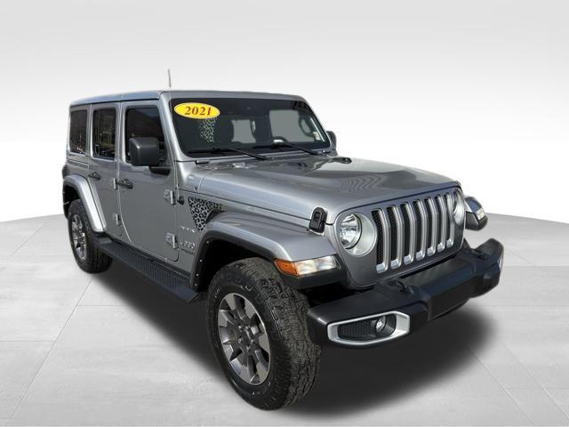 used 2021 Jeep Wrangler Unlimited car, priced at $29,383