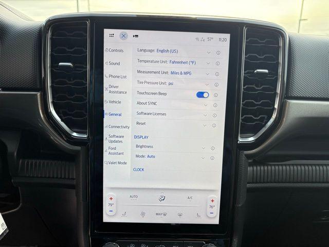 new 2025 Ford Ranger car, priced at $39,488