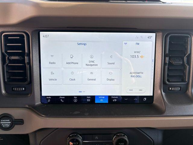 new 2025 Ford Bronco car, priced at $45,538