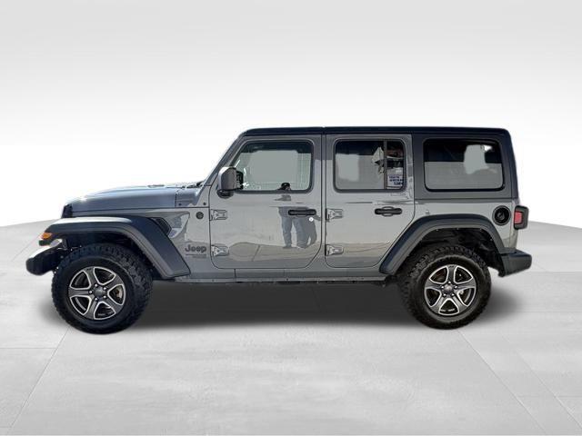 used 2021 Jeep Wrangler Unlimited car, priced at $24,499