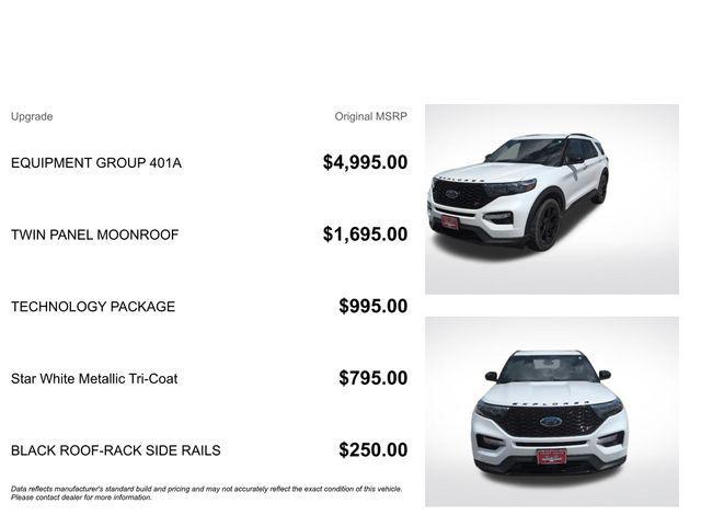 used 2022 Ford Explorer car, priced at $37,671