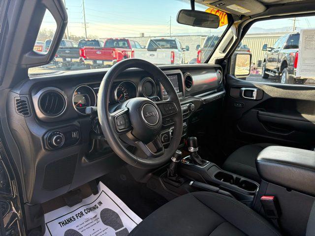 used 2023 Jeep Wrangler car, priced at $24,369