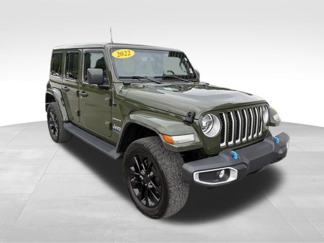 used 2022 Jeep Wrangler Unlimited 4xe car, priced at $26,884