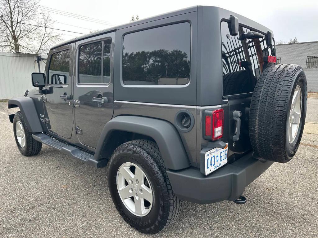 used 2017 Jeep Wrangler Unlimited car, priced at $17,995