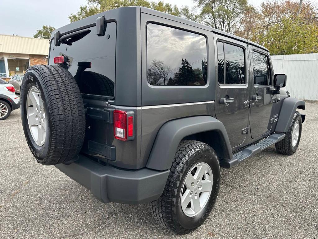 used 2017 Jeep Wrangler Unlimited car, priced at $17,995