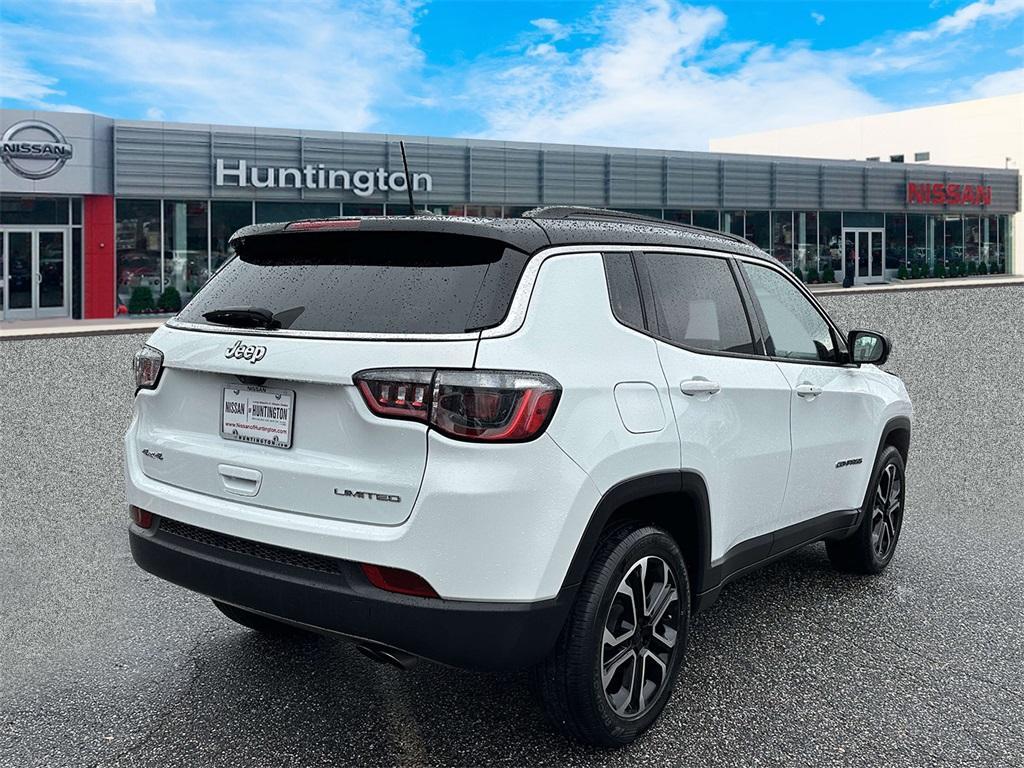 used 2022 Jeep Compass car, priced at $19,302