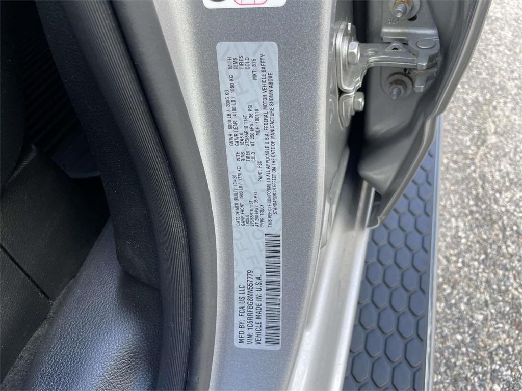 used 2021 Ram 1500 car, priced at $26,950