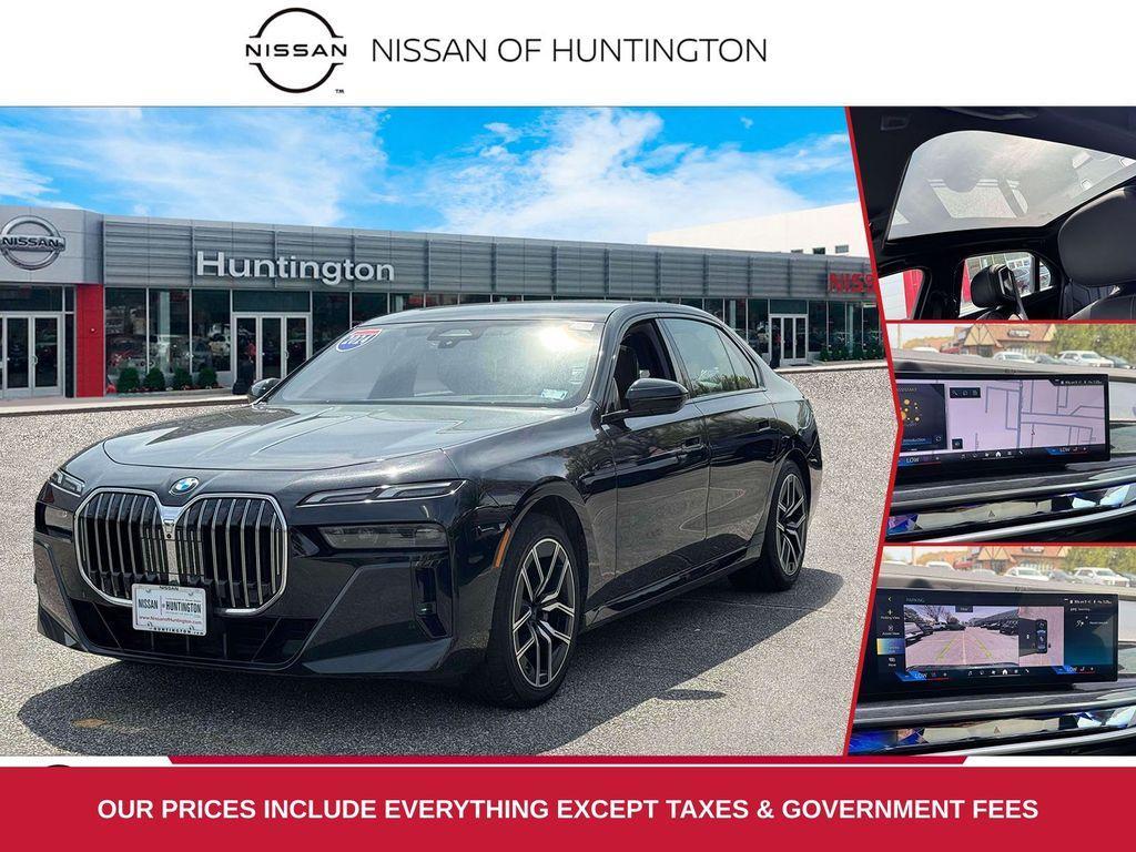 used 2024 BMW 740 car, priced at $65,344