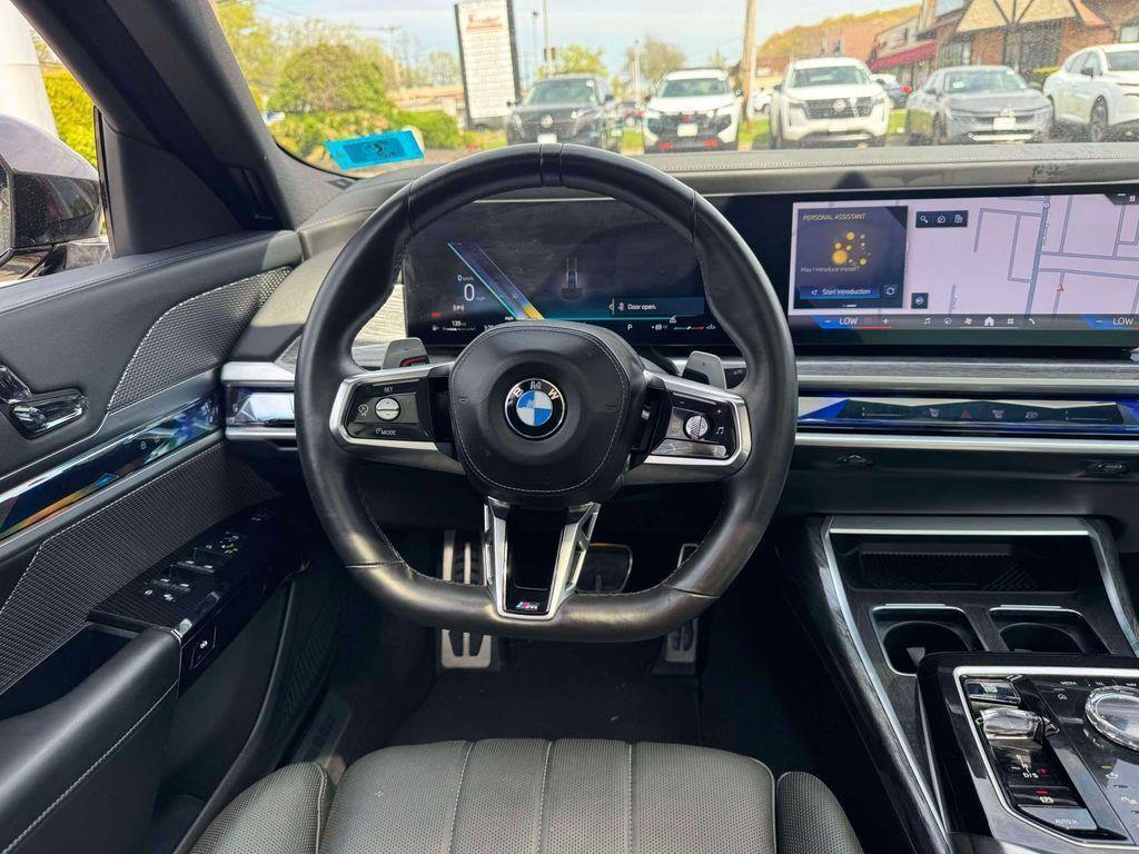 used 2024 BMW 740 car, priced at $65,344