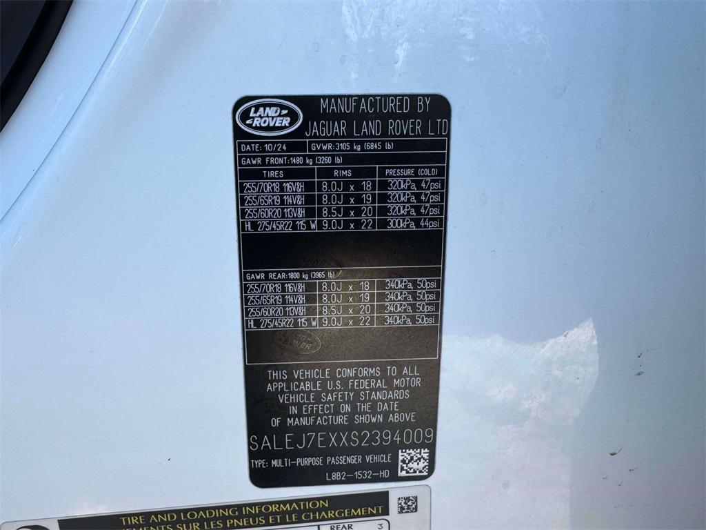 used 2025 Land Rover Defender car, priced at $55,011