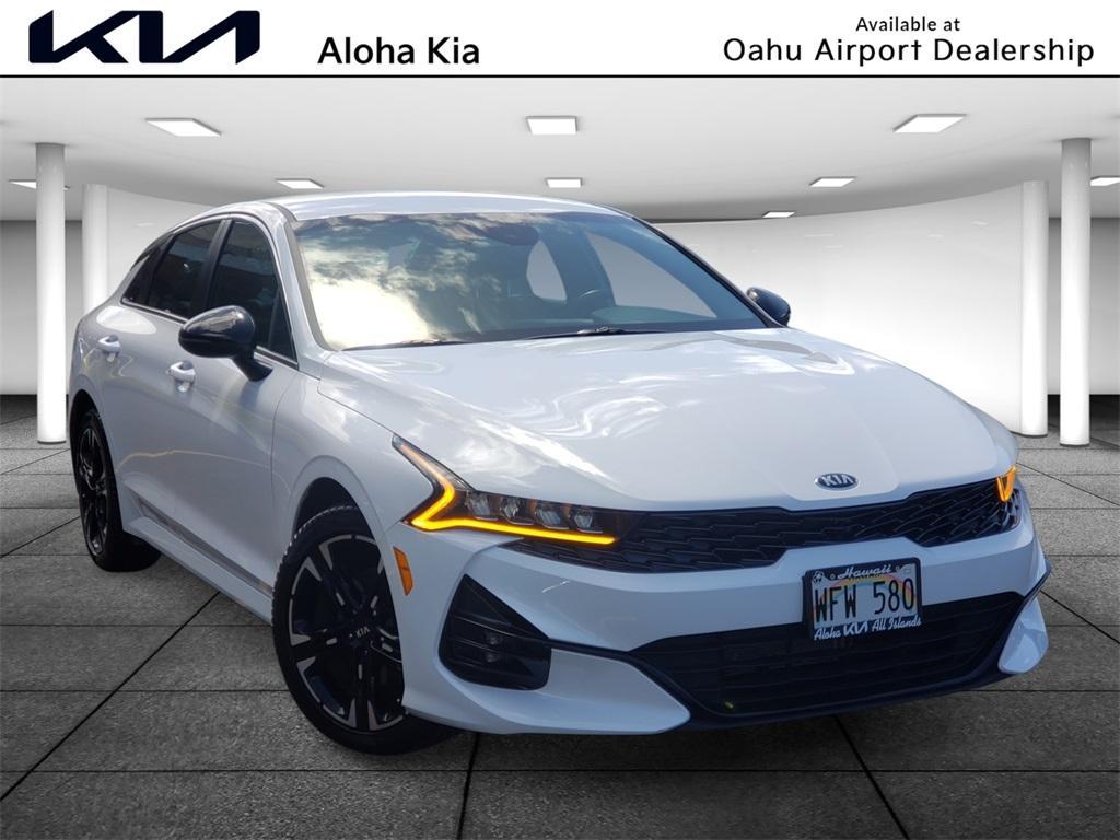 used 2021 Kia K5 car, priced at $30,988