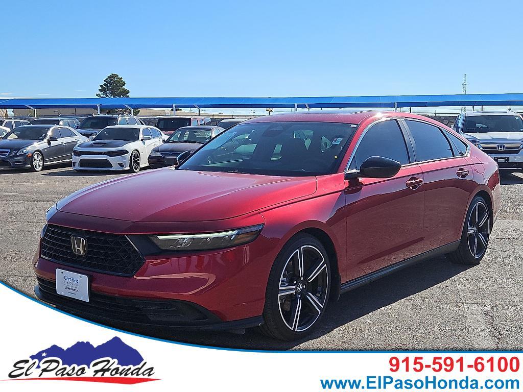 used 2024 Honda Accord Hybrid car, priced at $29,991