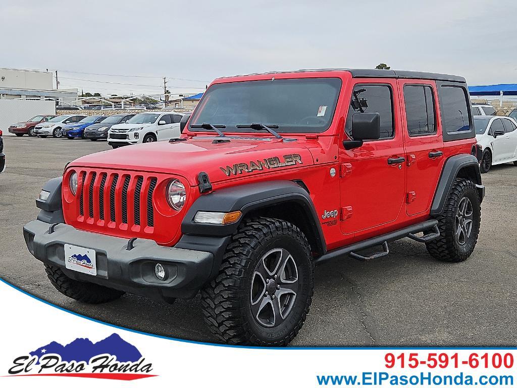 used 2019 Jeep Wrangler Unlimited car, priced at $28,991