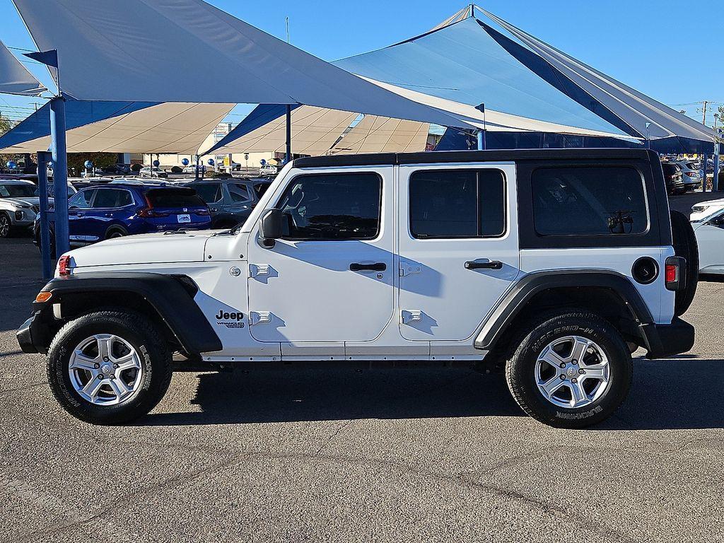 used 2021 Jeep Wrangler Unlimited car, priced at $29,991