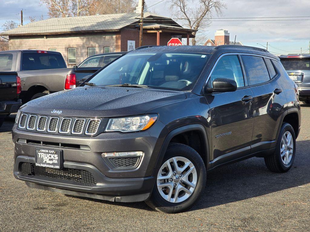 used 2021 Jeep Compass car, priced at $17,389