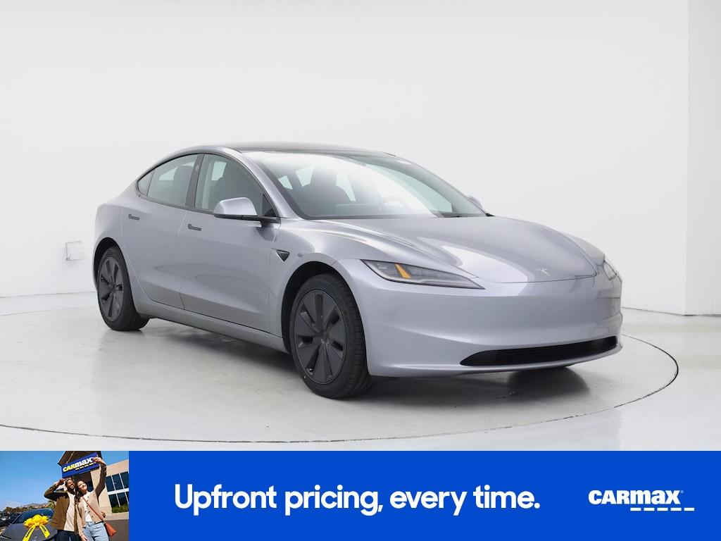 used 2025 Tesla Model 3 car, priced at $39,998