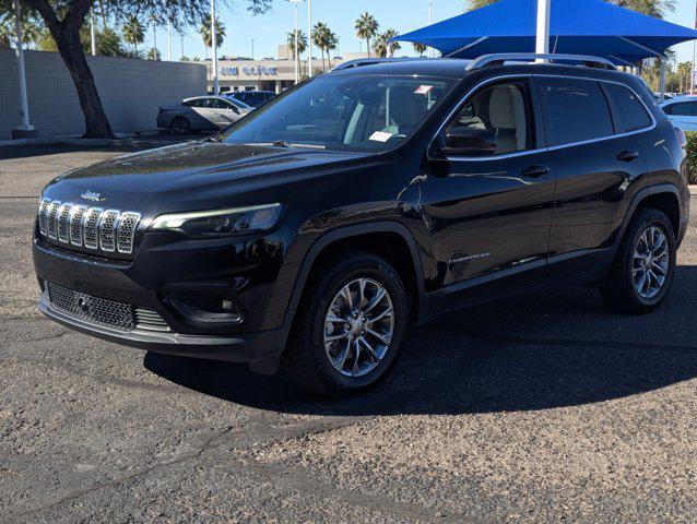 used 2021 Jeep Cherokee car, priced at $21,999
