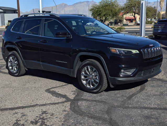 used 2021 Jeep Cherokee car, priced at $21,999
