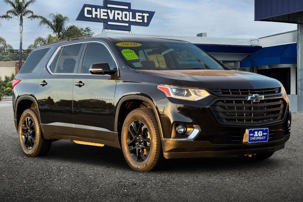 used 2020 Chevrolet Traverse car, priced at $20,000