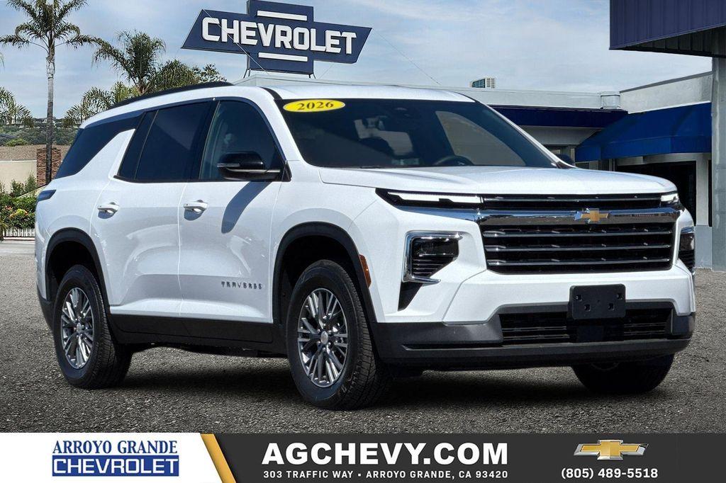 new 2026 Chevrolet Traverse car, priced at $42,195