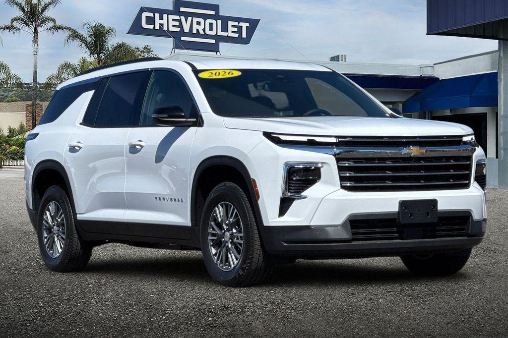 new 2026 Chevrolet Traverse car, priced at $42,195