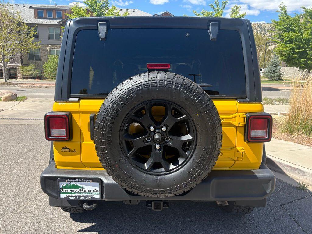 used 2020 Jeep Wrangler Unlimited car, priced at $25,995