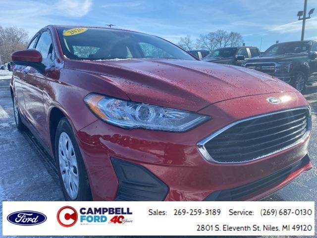 used 2020 Ford Fusion car, priced at $19,991