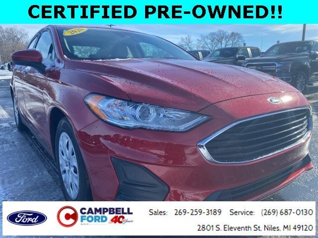 used 2020 Ford Fusion car, priced at $19,991
