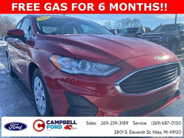 used 2020 Ford Fusion car, priced at $18,992