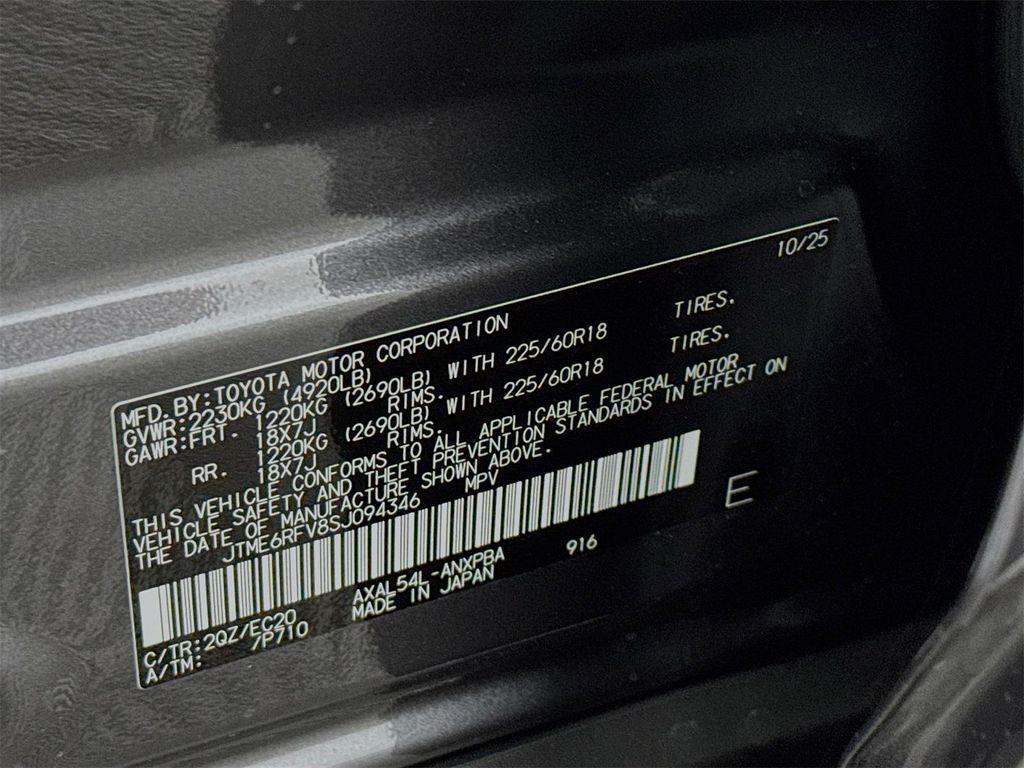 new 2025 Toyota RAV4 Hybrid car, priced at $41,528