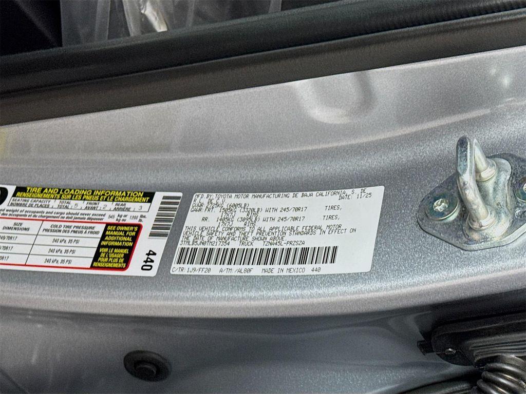 new 2026 Toyota Tacoma car, priced at $44,293