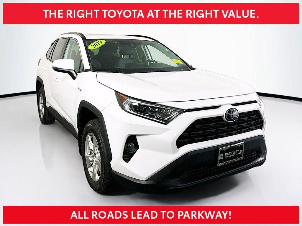 used 2019 Toyota RAV4 Hybrid car, priced at $22,649