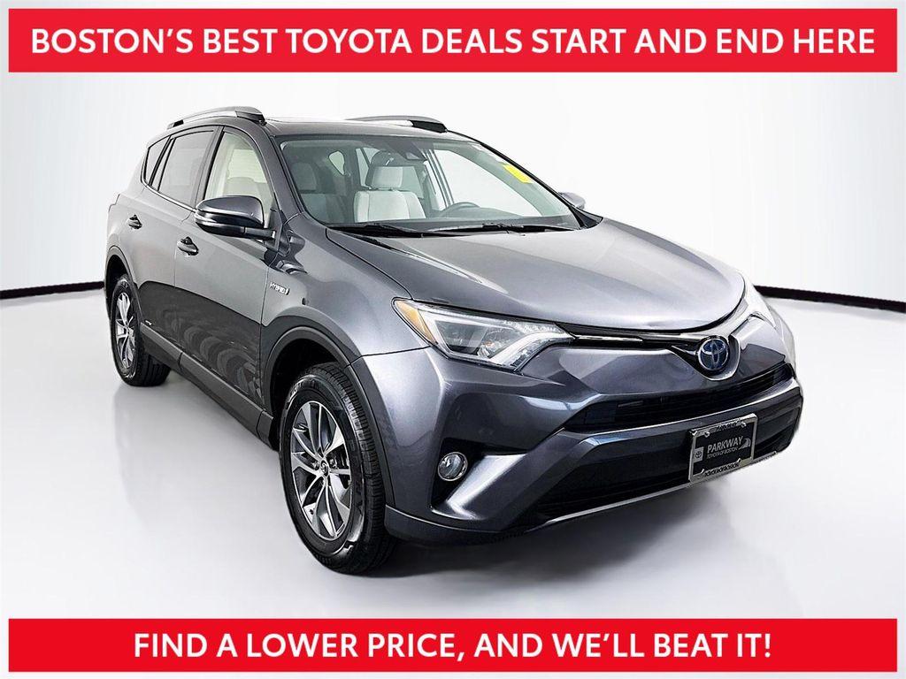 used 2018 Toyota RAV4 Hybrid car, priced at $15,399
