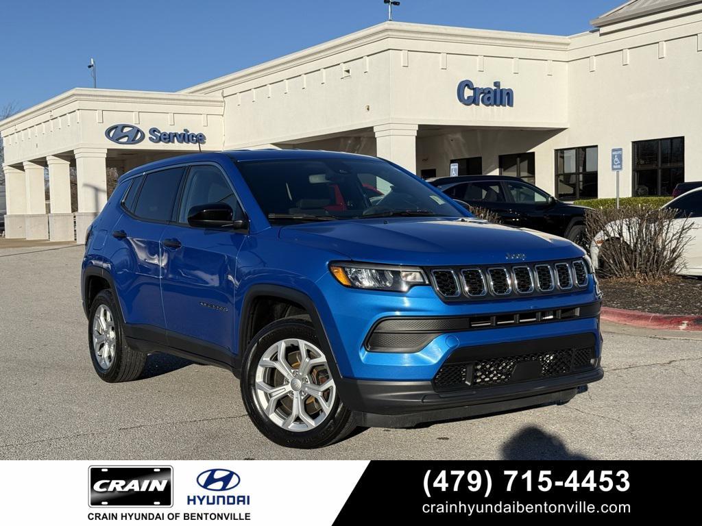 used 2024 Jeep Compass car, priced at $20,289